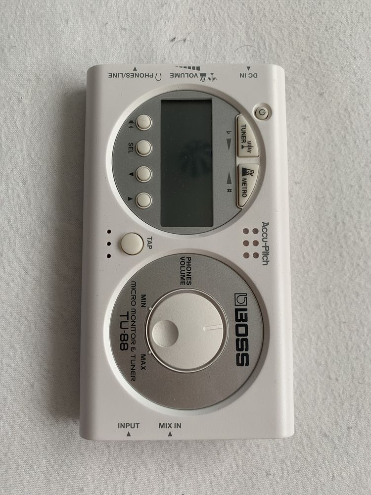 Boss tuner tu-88 metronom tuner micro monitor