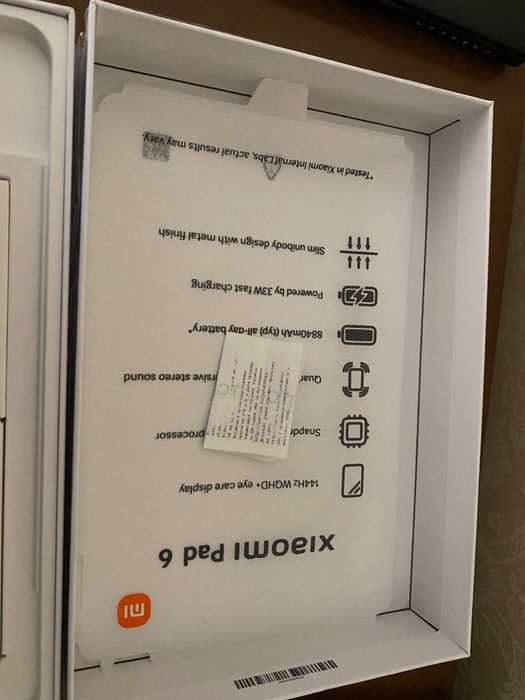 Xiaomi pad 6 128gb