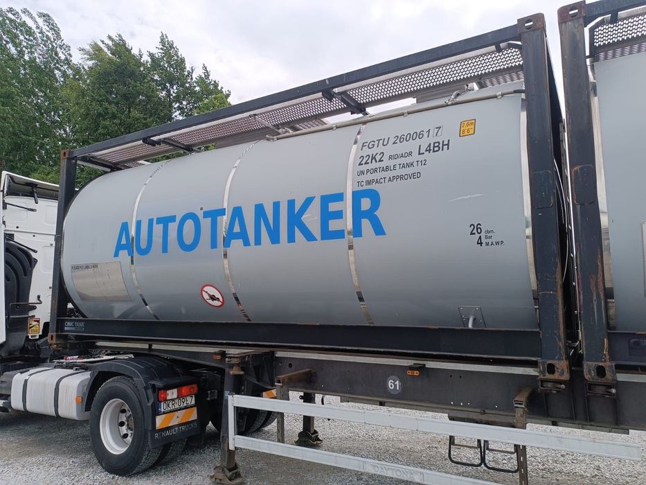 L4BH ADR  Tank kontener L4BH 26000L ADR
