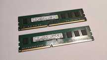 Pamięć RAM 2X4GB samsung DDR3 1333MHz