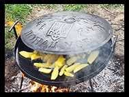 Сковорода садж мангал з диска борони  на рибалку пікнікв Киеві