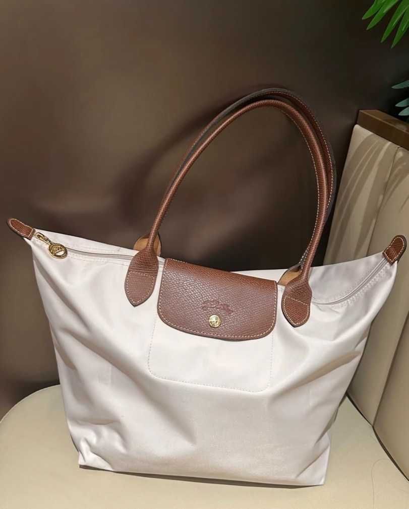 LongChamp Torba torebowa LE PLIAGE ORIGINAL L, Biały papierowy