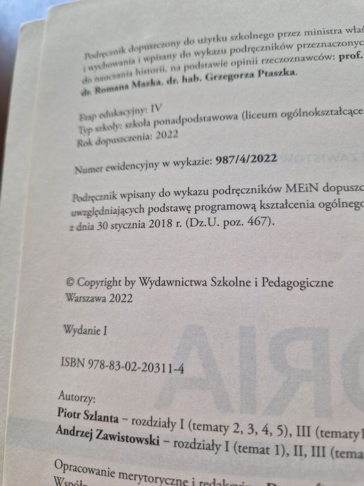 Historia 4 podstawowy