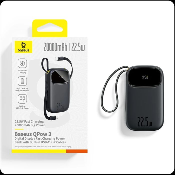 Power bank Baseus Qpow 3