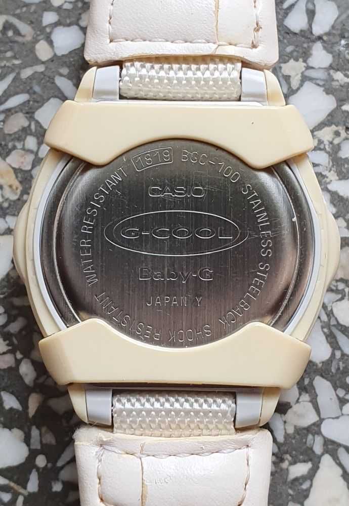 zegarek Casio BGC-100 Baby-G G-Cool animacje graficzne