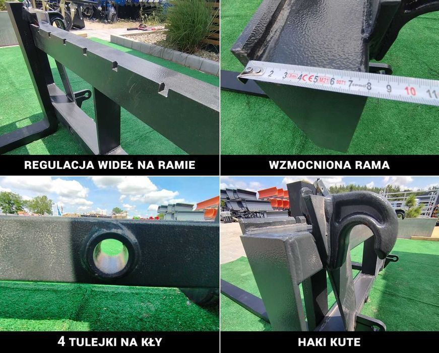 DUŻE RABATY - Paleciak widły do palet SMS EURO Faucheux - RATY