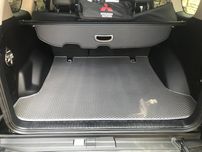 Toyota Prado 150 2009-2017 Коврик багажника 5 местный (EVA, черный)