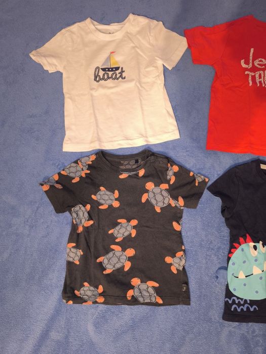 Koszulki z krótkim rękawem rozmiar 86