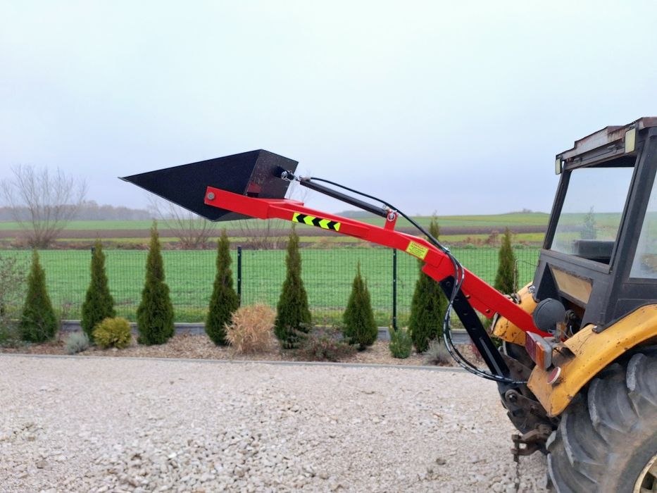 Łycha, łyżka, Szufla na tył ciągnika,  Ładowacz na tylni TUZ,  Tur tył