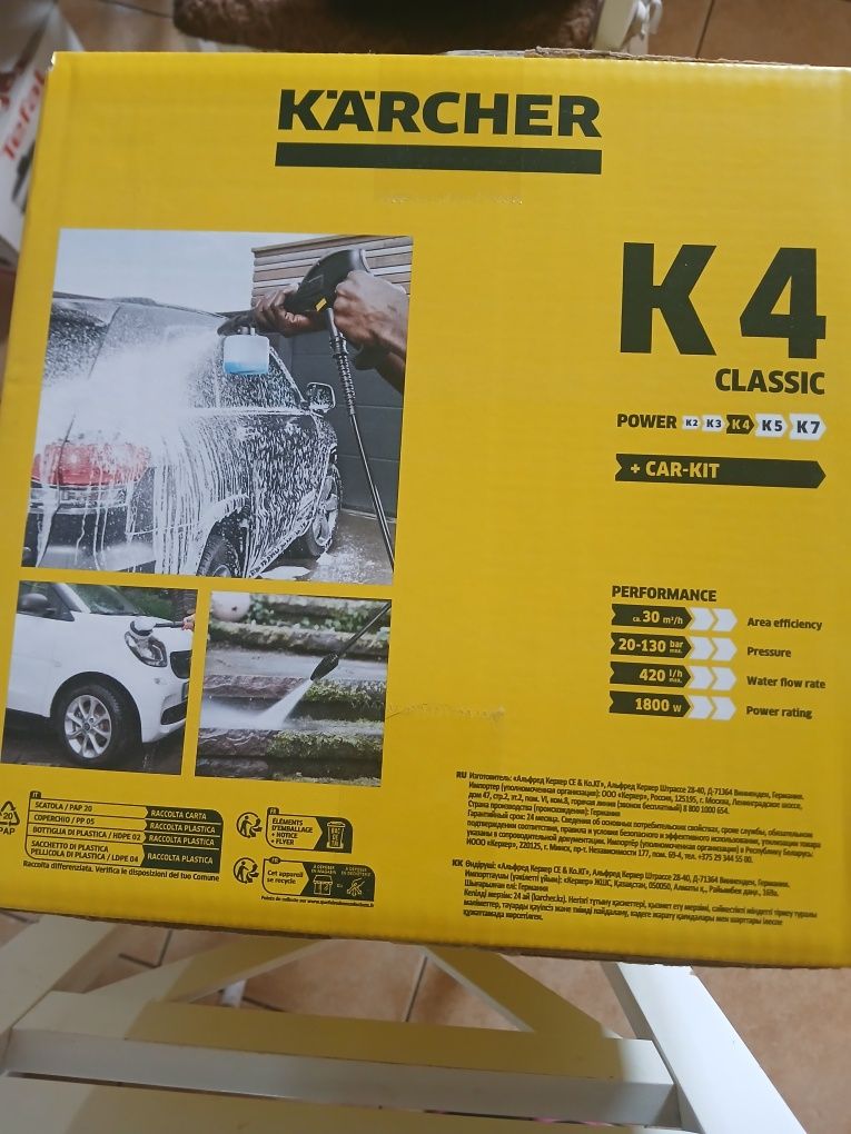 Myjka ciśnieniowa karcher k4 nowa