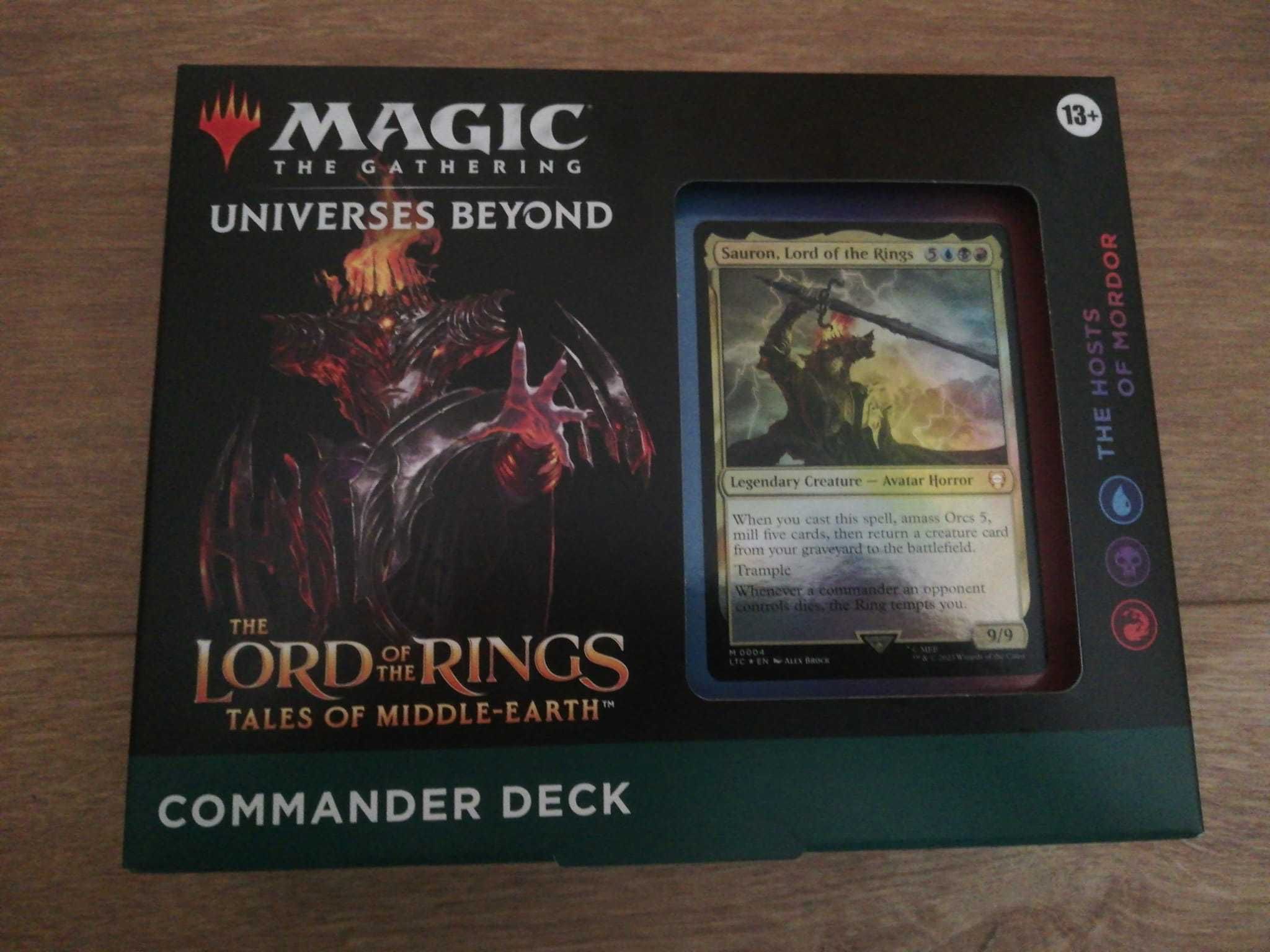 The Lord of the Rings: "The Hosts of Mordor" Commander Deck