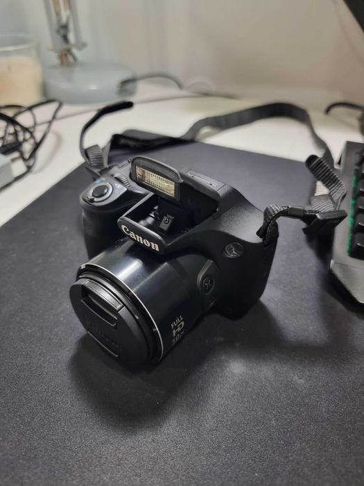 Câmera fotográfica Canon Powershot SX530 HS com estojo