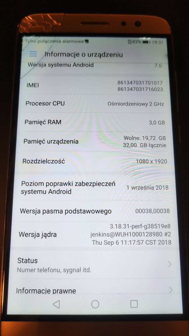 Huawei Nova plus 3/32g