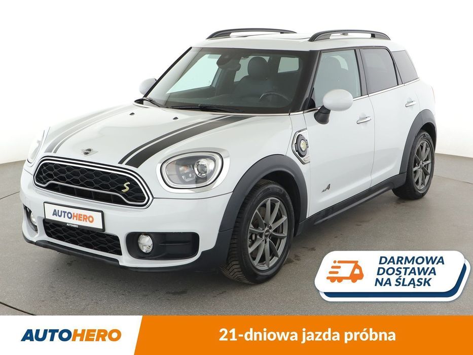 MINI Countryman PHEV skóra LED klima auto kamera i czujniki parkowania panorama