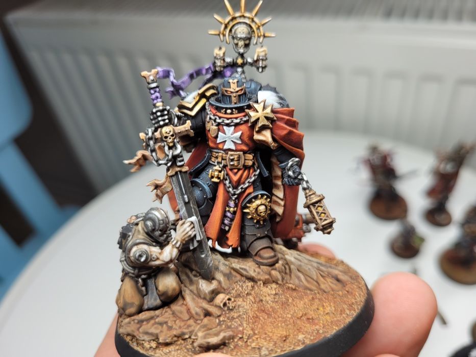 Warhammer 40k Black Templars 745 punktów, pomalowani
