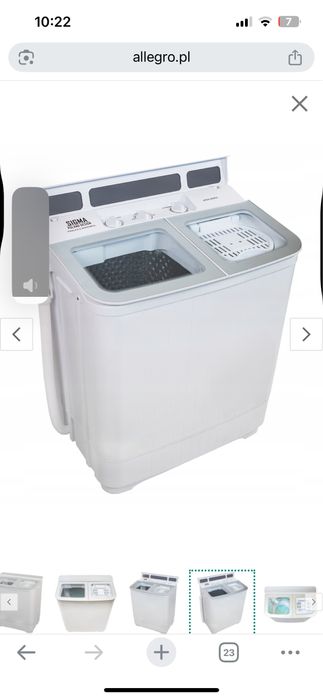 Pralko wirówka na dzialke do domku