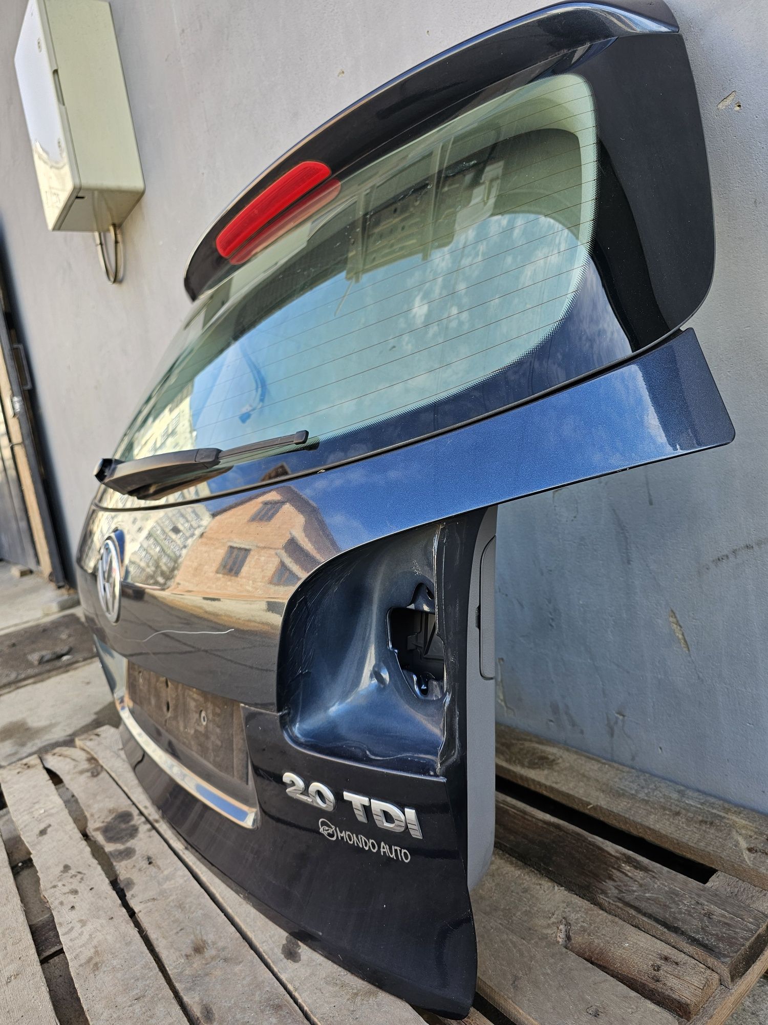 Ляда Крышка багажника Кляпа Скло VW Golf Plus Гольф Плюс 2010