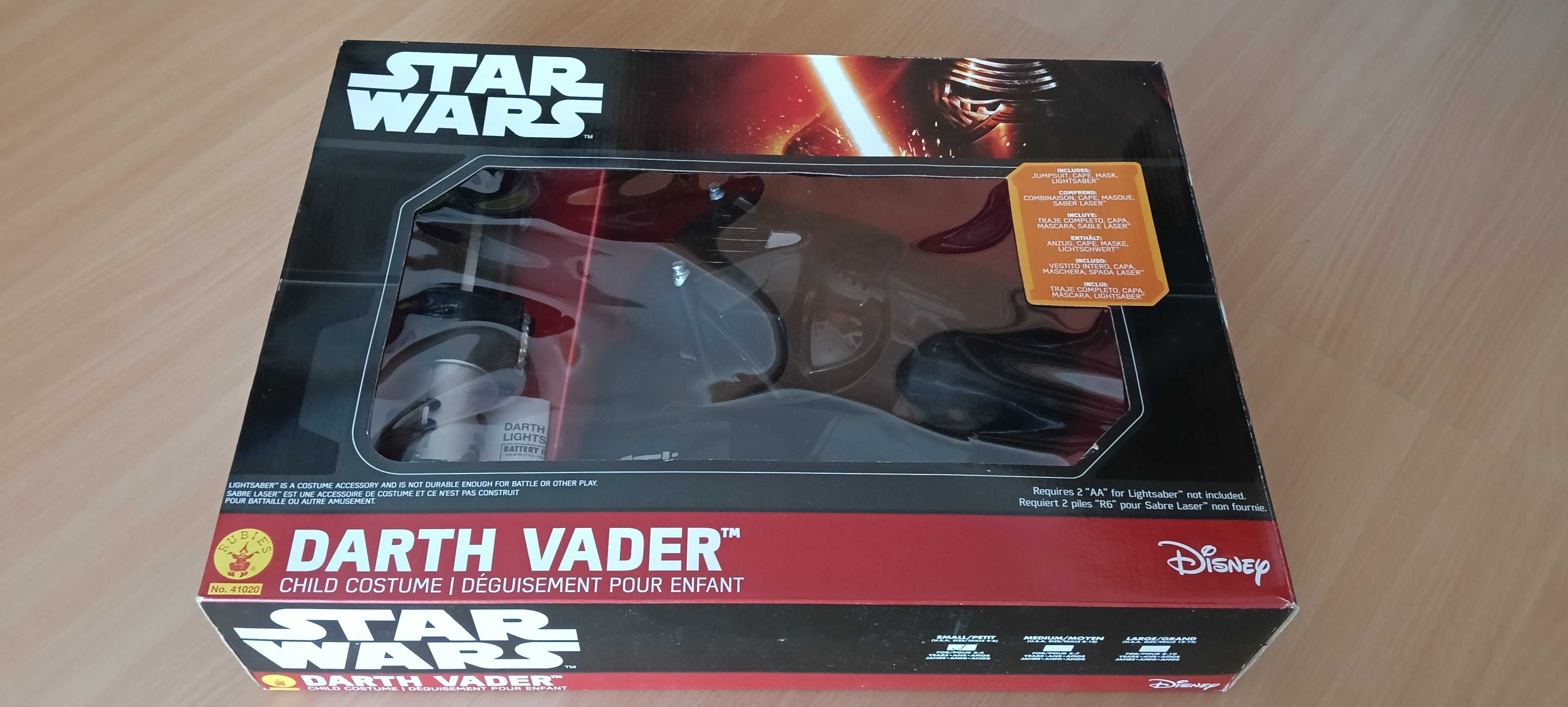 Disfarce Darth Vader - Star Wars (completo)