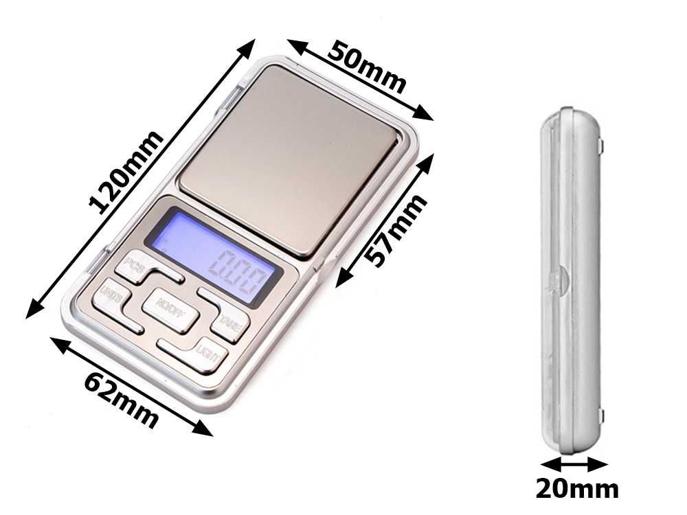 WAGA JUBILERSKA elektroniczna 200g 0,01g wagi lcd