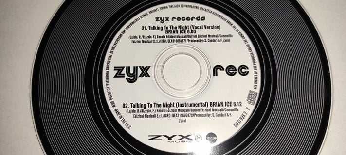 Brian Ice - Talking In The Night (Original Maxi-Singiel CD)