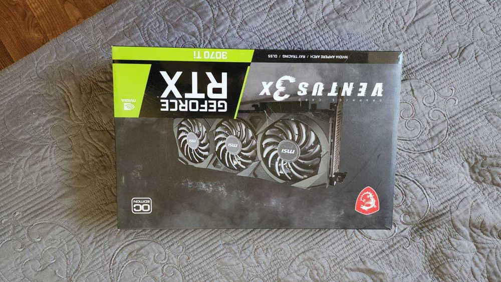 Відеокарта MSI RTX 3070 Ti VENTUS 3X 8G OC 8GB GDDR6X (Добрий стан)