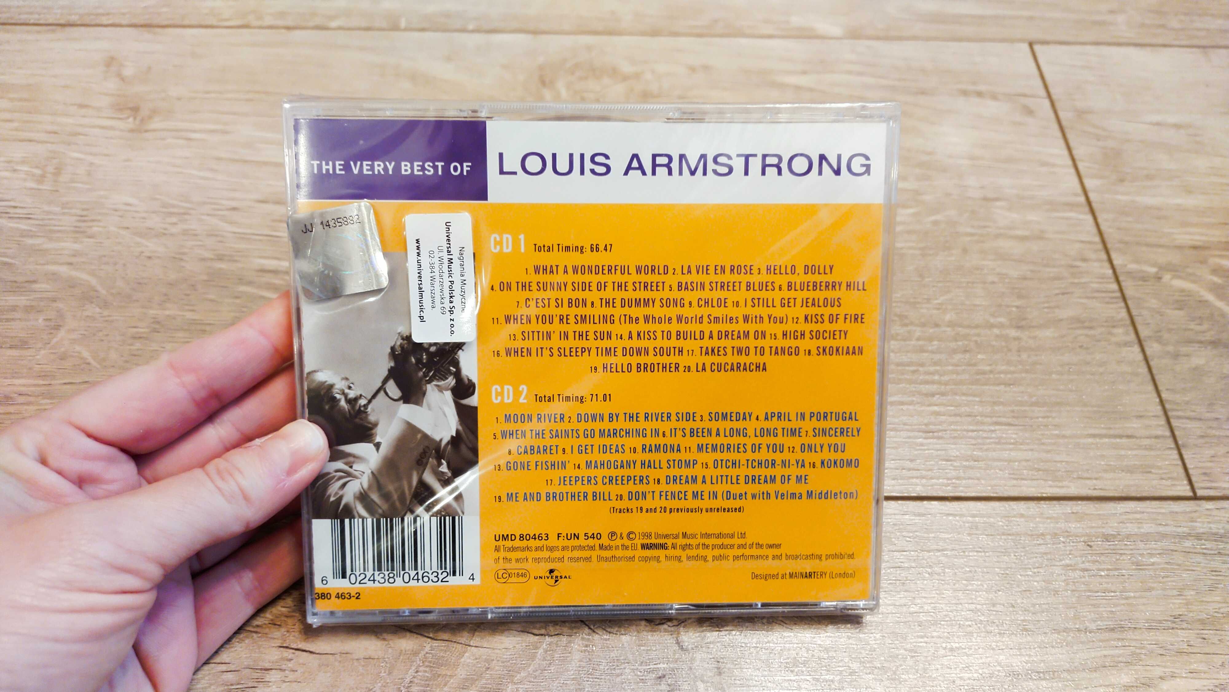 The Best Of Louis Armstrong / CD / nowa