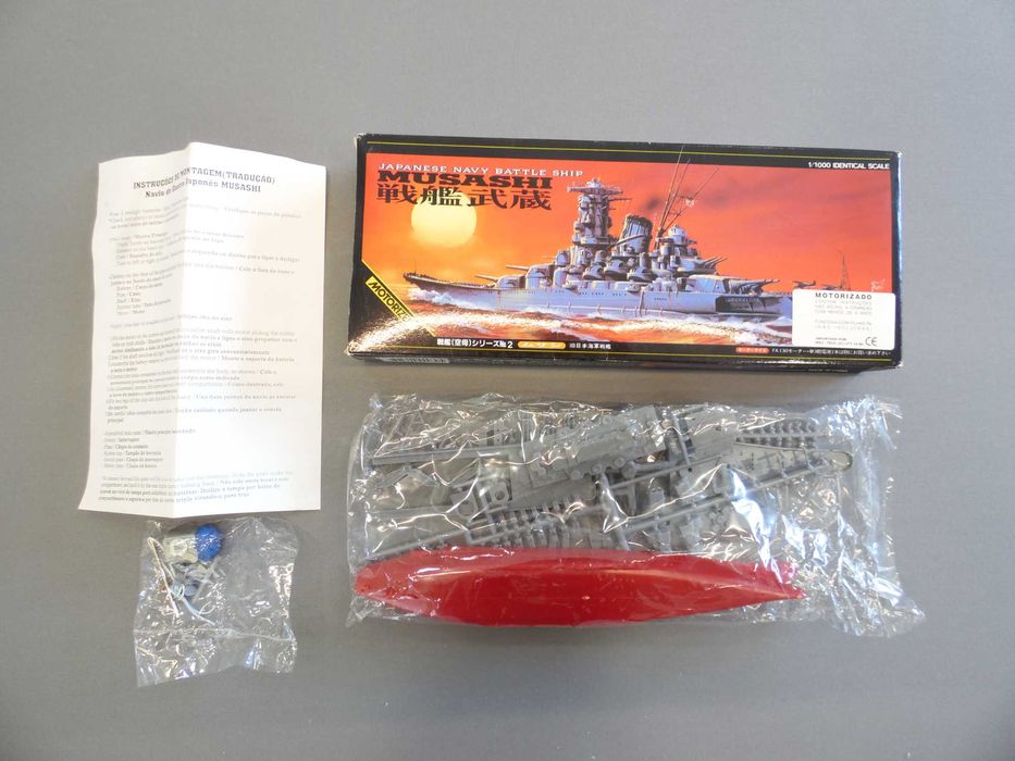 Kits Modelismo Motorizados Kawai Shokai escala 1/1000 e 1/1300
