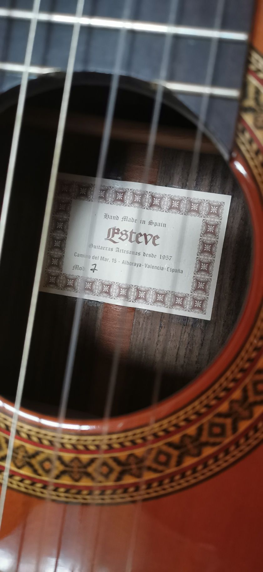 Gitara klasyczna ESTEVE 7 + futerał