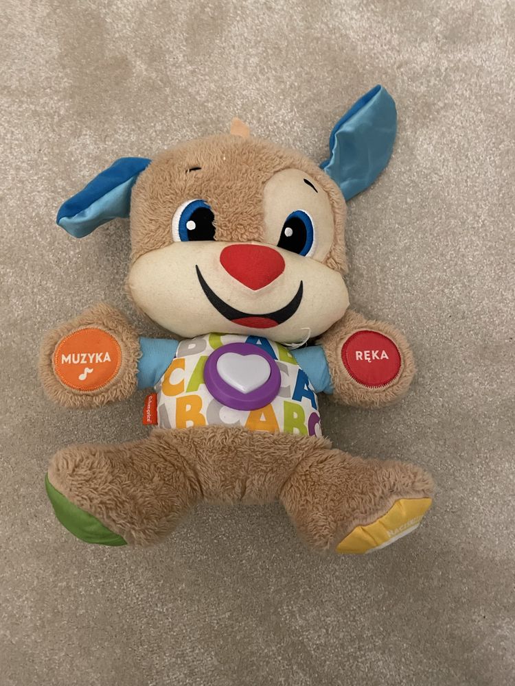 szczeniaczek uczniaczek - maskotka fisher price