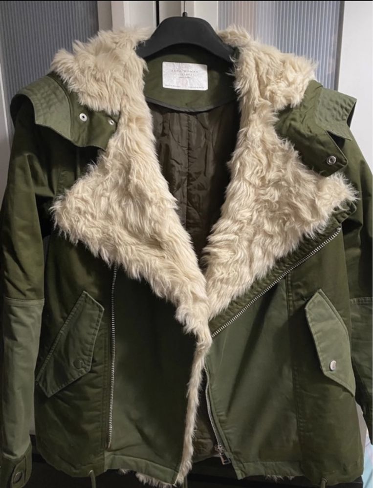 Parka alcolchoada, corta vento - Zara   |    Casaco pullbear quentinho