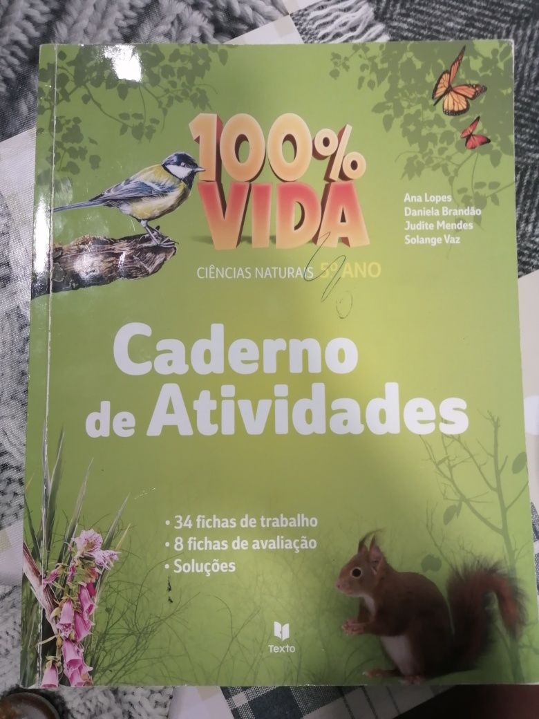 Livro fichas ciências 5°ano