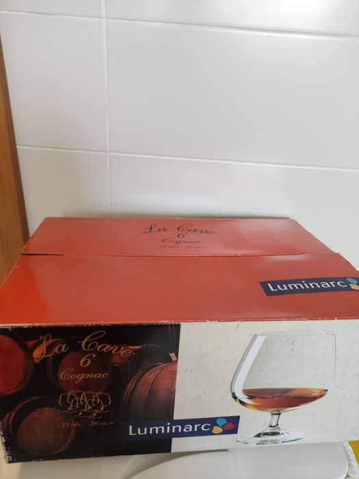 6 Copos Luminarc - Novos