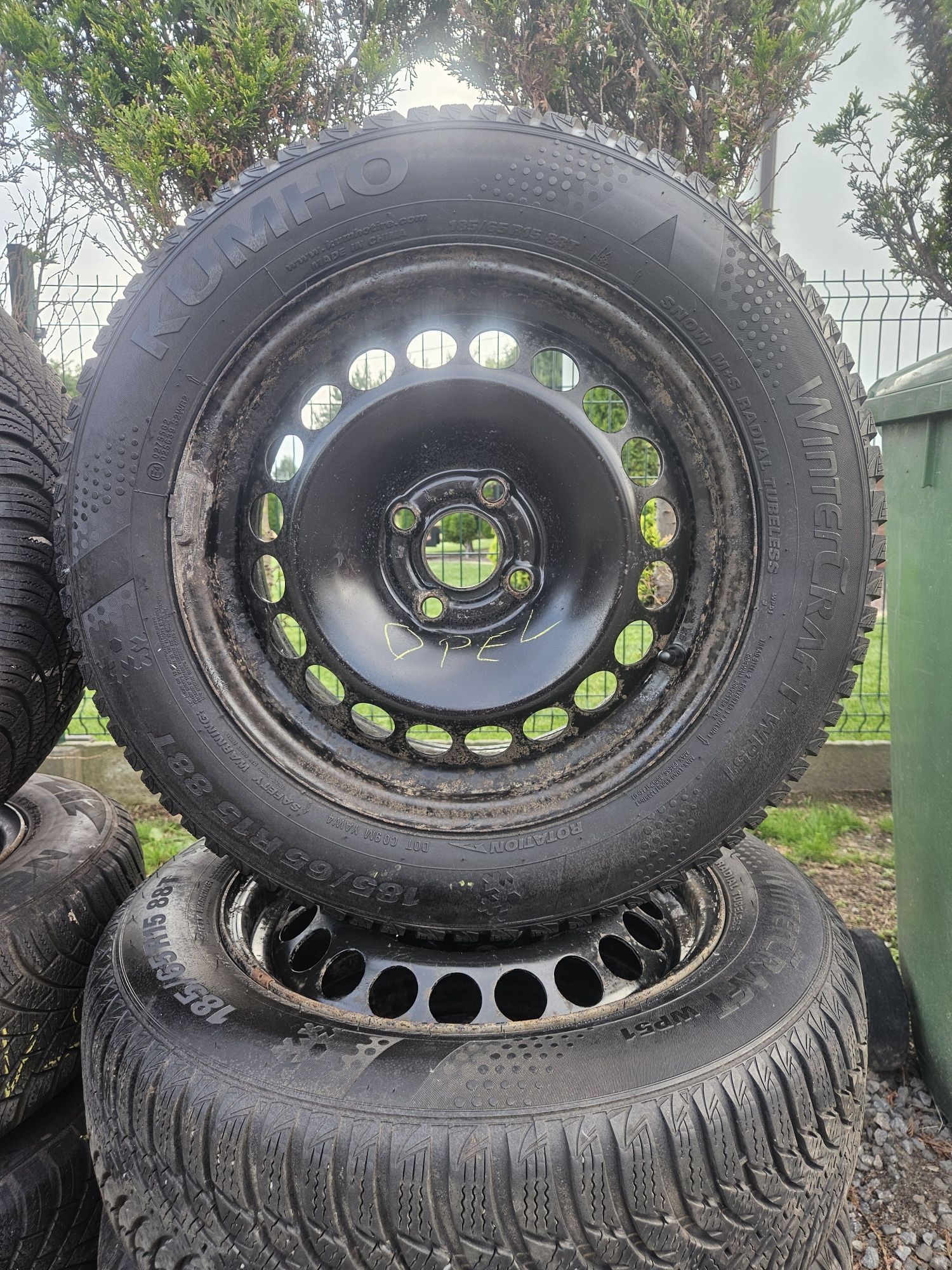 Koła opel 4x100 185/65 15r
