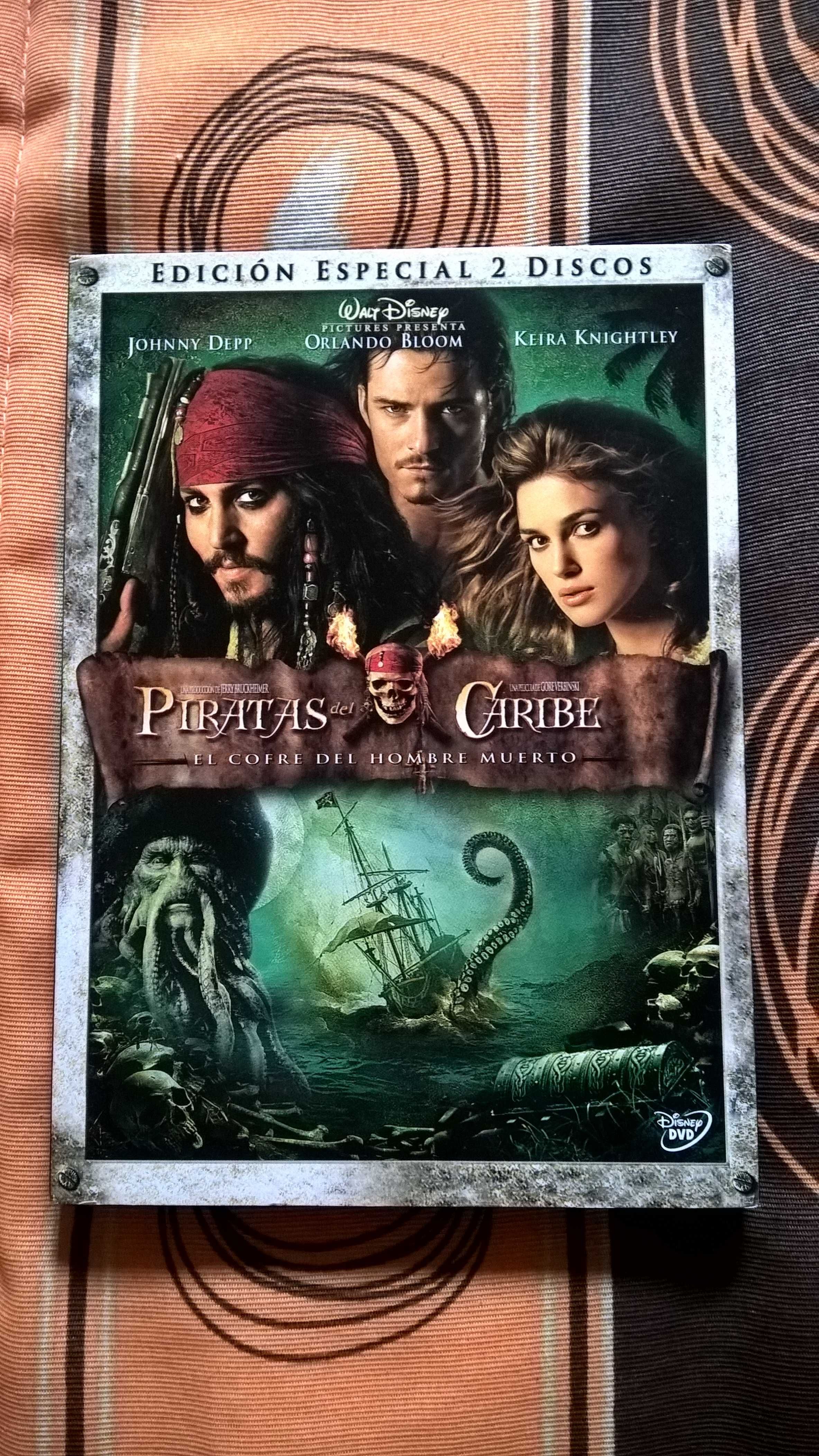 Piratas da Caraíbas - O Cofre do homem morto - DVD Edição especial