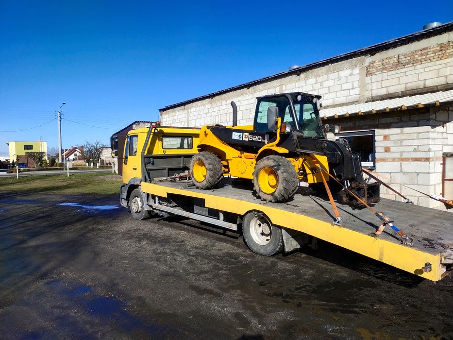 Pomoc drogowa- transport maszyn