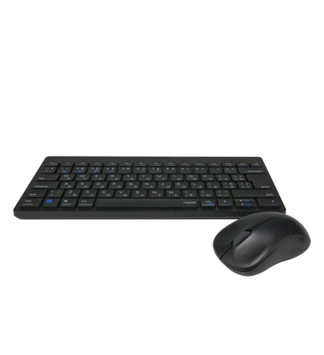 Комплект (клавіатура + мишка) APOO 8000M Wireless Multi-mode Black
