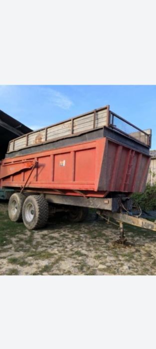 Przyczepa skorupa skorupowa tandem