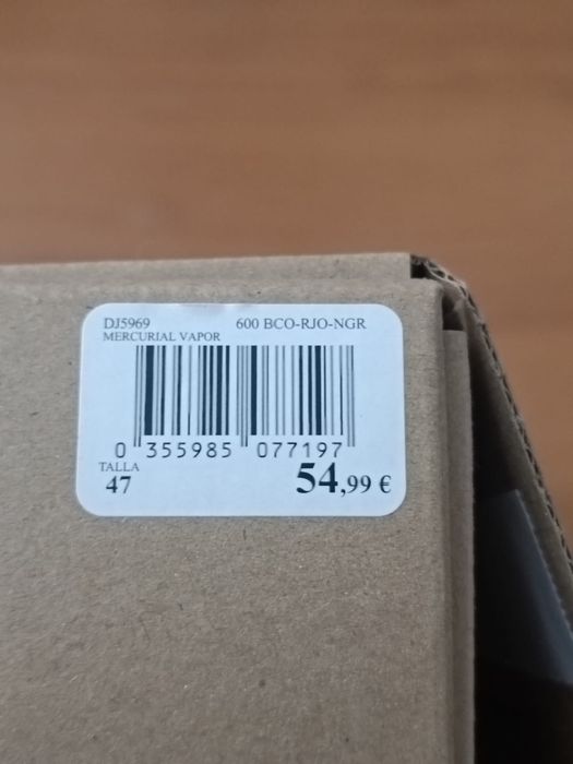 Nike Mercurial Vapor NOVO [Tam 47]