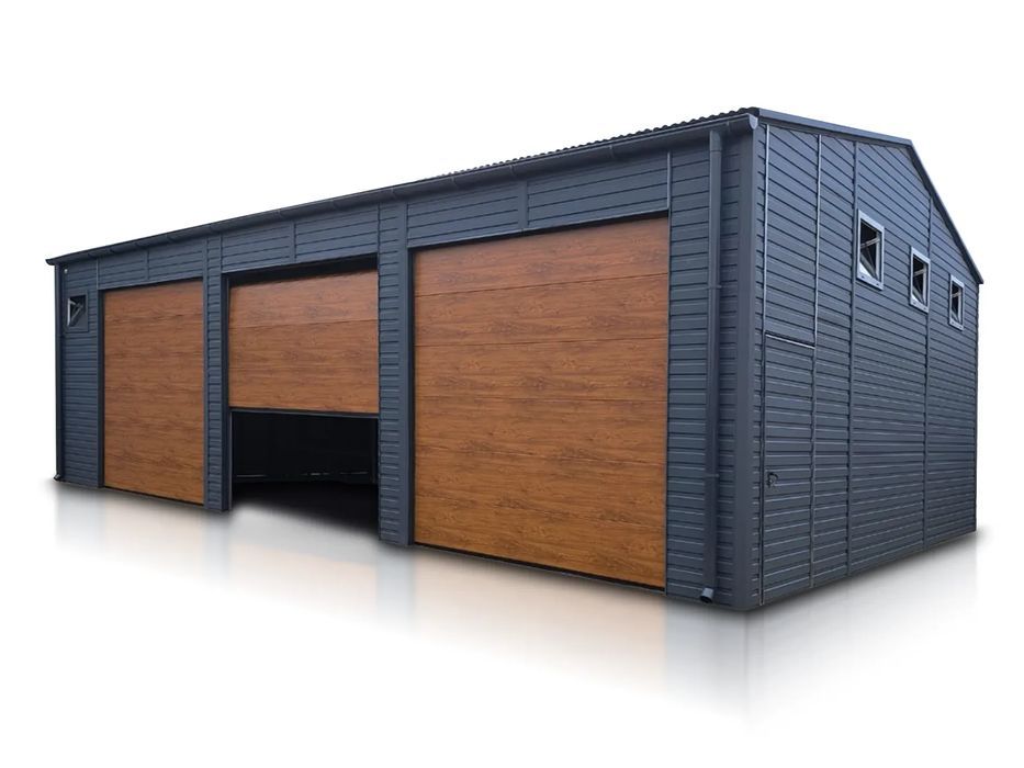 hala blaszana 8x12 garaż hala magazyn wiata