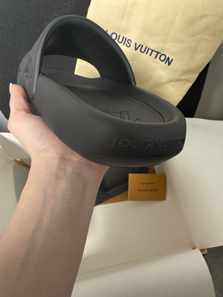Louis Vuitton LV slide klapki laczki yeezy 41 meskie