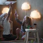 Lampka chmurka IKEA jak nowa UPPLYST