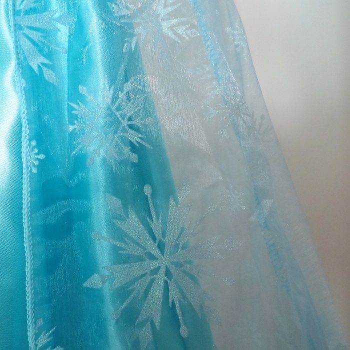 CARNAVAL - Fantasia / Vestido Princesa Elsa (Frozen) - NOVO