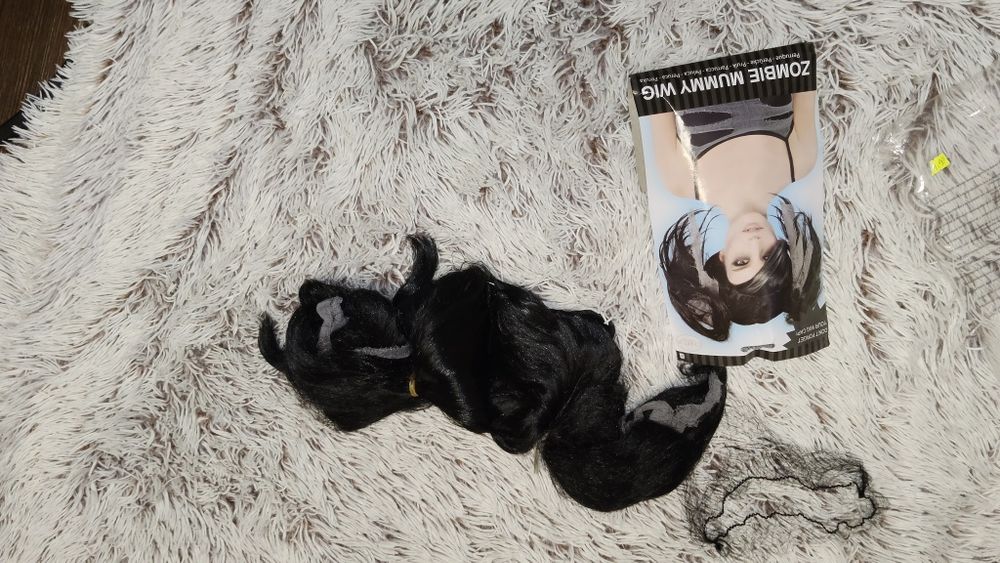 Peruka na Halloween Zombie