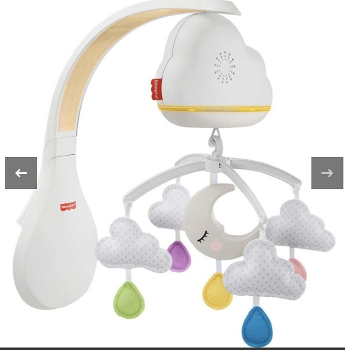 Мобільний нічник  Fisher-Price Calming Clouds Mobile