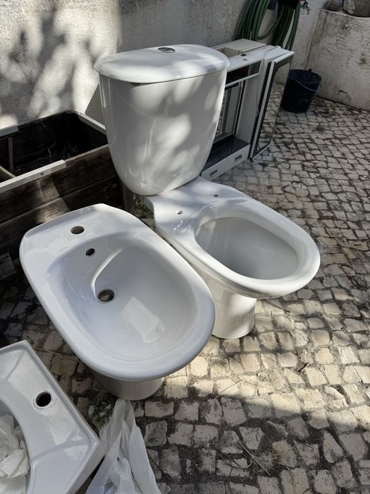 Vendo conjunto sanita e bidé Indusa