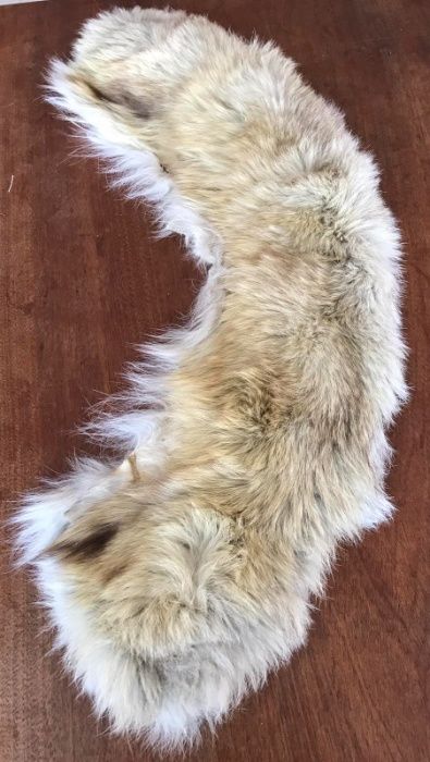 Шапка песец воротник натуральный