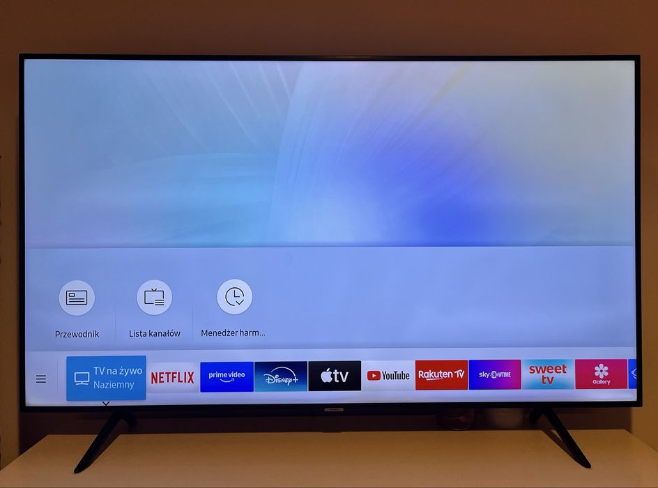 Samsung 65 cali 4K UHD Smart TV