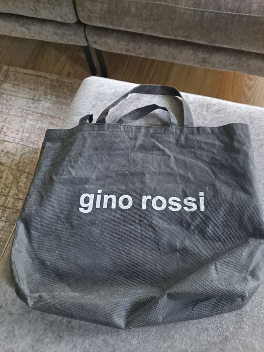 Skórzana torebka aktówka Gino Rossi