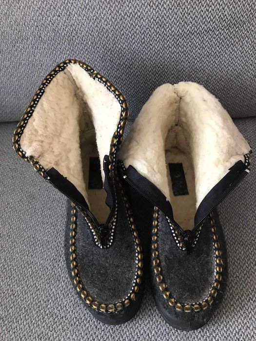 Kapcie, ciepłe, wełniane, papcie, ocieplane rozm. 37, zimowe