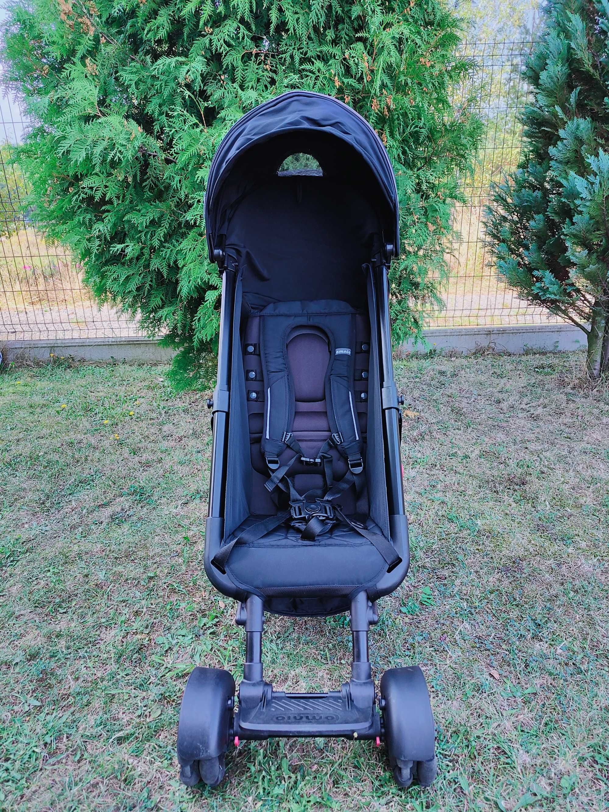 Omnio v2 spacerówka terenowa składana w plecak dla dziecka do 22kg
